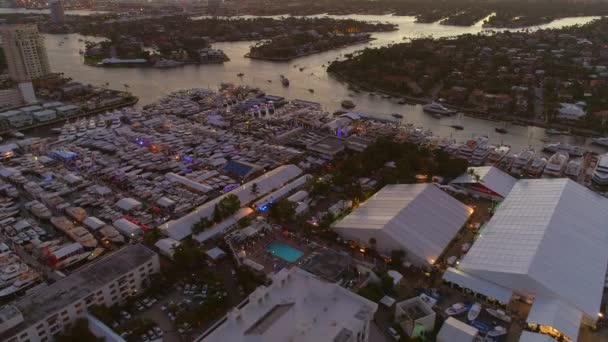 Show internacional de barco — Vídeo de Stock