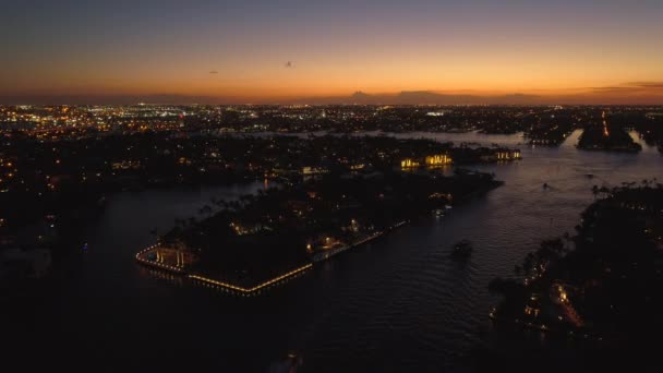 Downtown Fort Lauderdale în Florida Statele Unite ale Americii — Videoclip de stoc