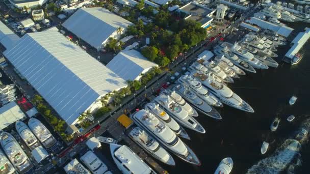 Nemzetközi Boat Show — Stock videók