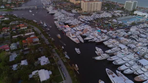 Show internacional de barco — Vídeo de Stock