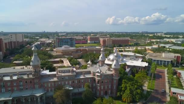 Aerial videofilmer av Downtown Tampa — Stockvideo