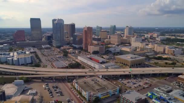 Centro de Tampa nos EUA — Vídeo de Stock