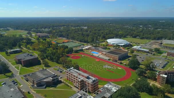 Tallahassee landskap och stadsdelar — Stockvideo