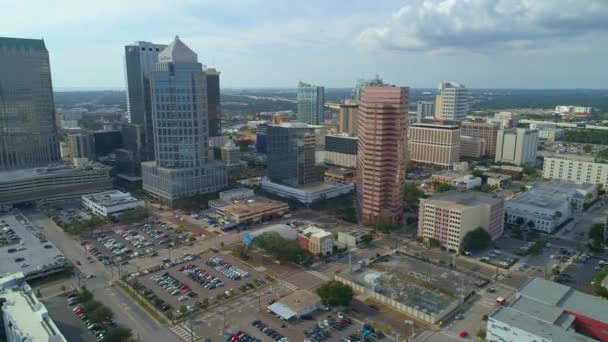 Downtown Tampa i Usa — Stockvideo