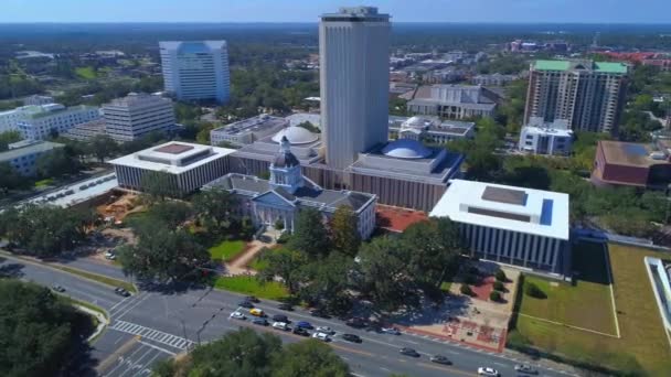 Capitólio do Estado da Flórida Tallahassee — Vídeo de Stock