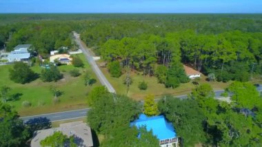 Hava video waterfront sahne Carribelle Fl