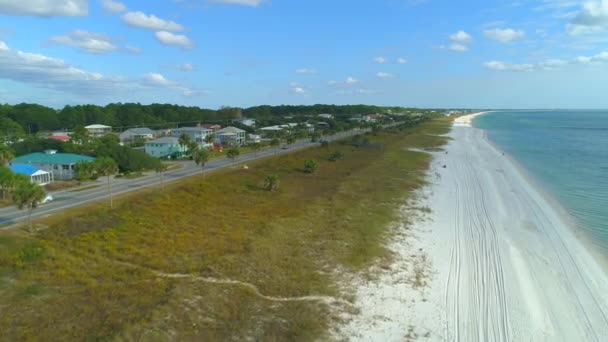 Luchtfoto Video Mexico Beach 60P — Stockvideo