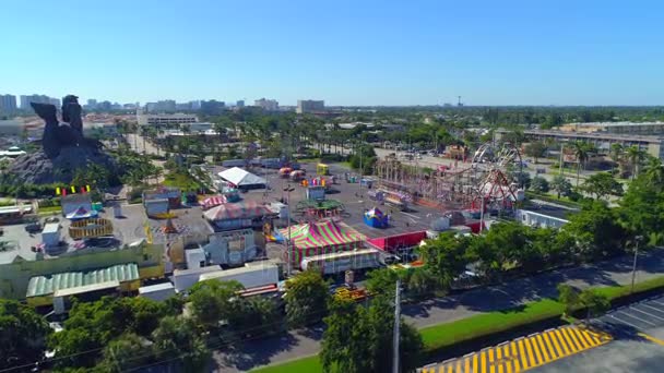 Letecké video z hallandale florida — Stock video