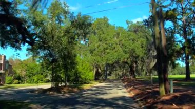 Tallahassee Golf Teras sürücü 4 k yer hareketi vurdu