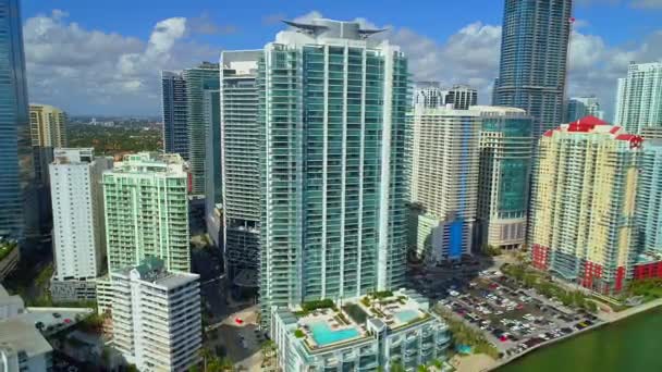 Brickell και Miami Brickell Bay — Αρχείο Βίντεο