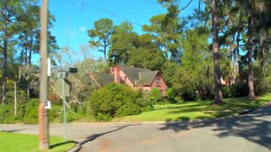 Tarihi evleri Tallahassee Fl ABD