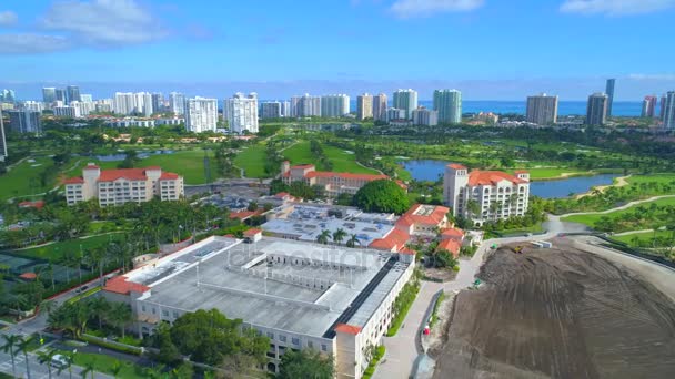 Aventura Mall food court construcción 2017 — Vídeo de stock