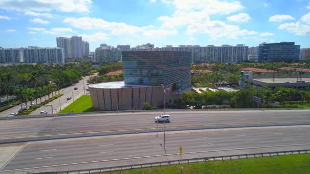Строительство фудкорта Aventura Mall 2017 — стоковое видео