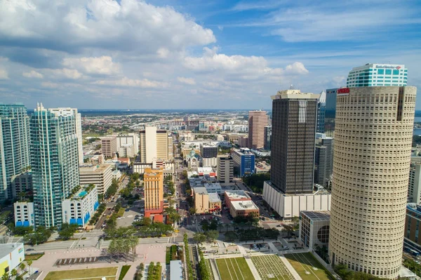 Downtown Tampa vista FL — Fotografia de Stock