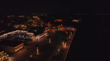 Castillo de San Marcos St Augustine gece hava video