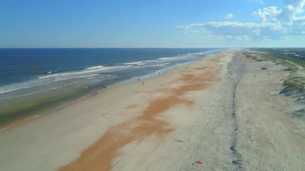 Antenne Hyperlapse Augustine Beach 24P — Stockvideo