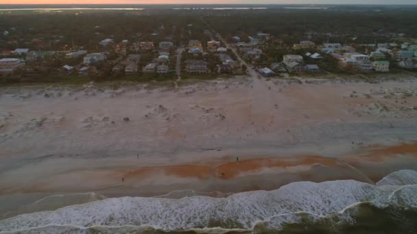 Aerial Video Beach Terrain — Stock Video