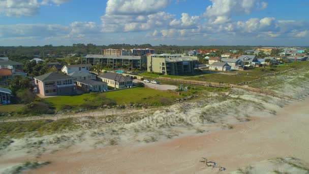 Strandnära Bostäder Augustine Beach 24P — Stockvideo