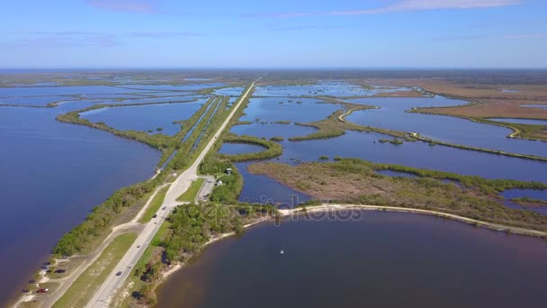 Central Florida Manzara Indian River — Stok video