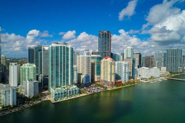 Brickell cityscape görünümü