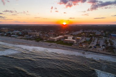 St Augustine Florida üzerinden günbatımı