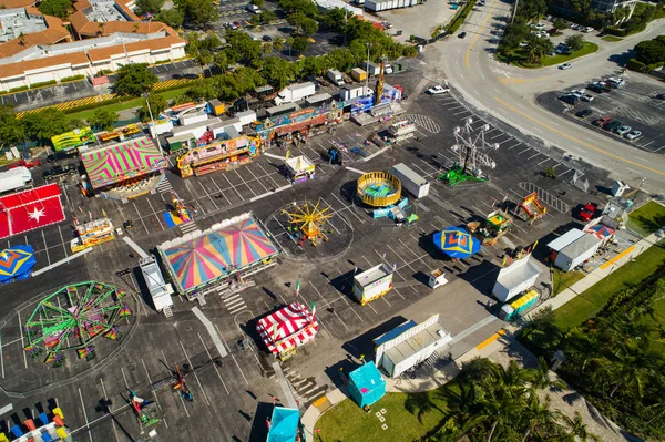 Foto aerea Broward County Fair — Foto Stock