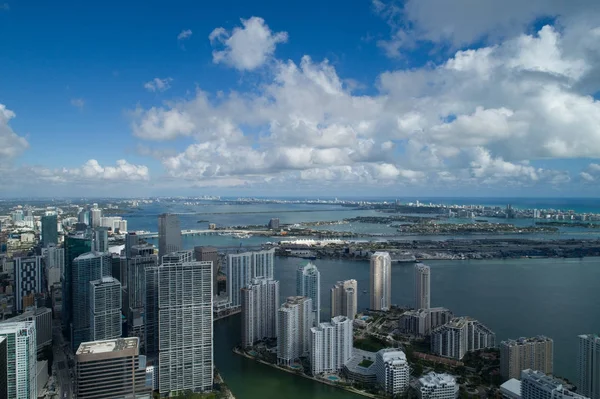 Brickell Miami Biscayne Bay — Fotografia de Stock