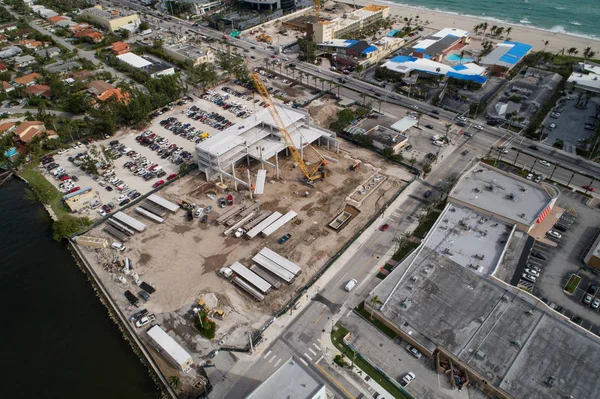 Supermarket sedang dibangun di Sunny Isles Beach — Stok Foto