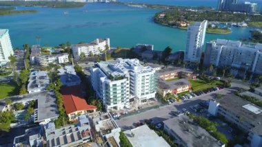Hava 24 p bina inşaat Miami Bay Harbor Islands 4 k altında