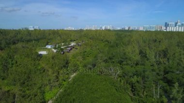 Hava stok görüntüleri günlük kabin kamp Oleta Park Miami