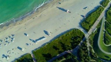 Yukarı hava tilt ortaya Atlantik Okyanusu 4k 24p