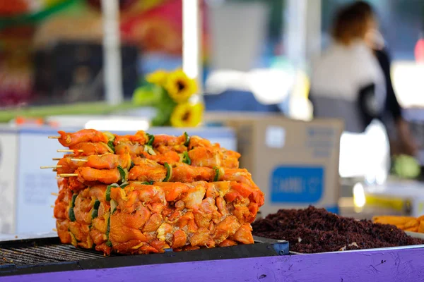 Terbiyeli et mangal barbekü için
