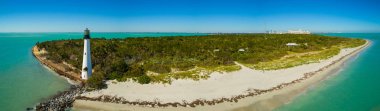 Bill Baggs State Park ve deniz feneri Miami Florida 