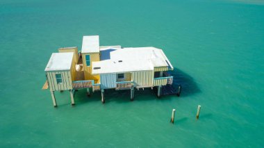 Evi o nstilts Miami Fl Stiltsville terk edilmiş
