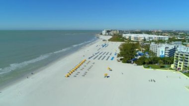 St Petersburg Beach Fl hava dron görüntüleri