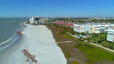 Sahil plaj stok görüntüleri St Petersburg Beach Fl anteni