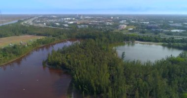 Hava video Markham Park ve Weston Florida I75 Ekspres