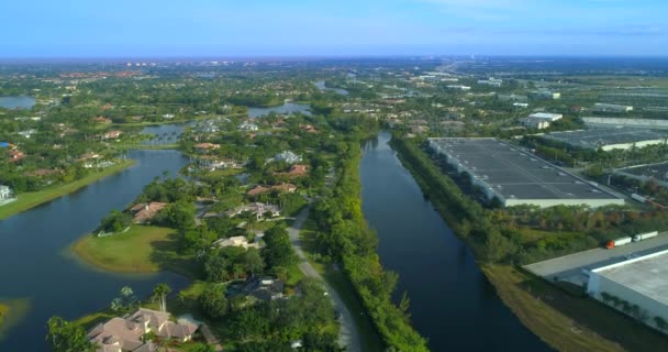 ウェスティン フロリダ ドローン ビデオを撮影航空写真 — ストック動画