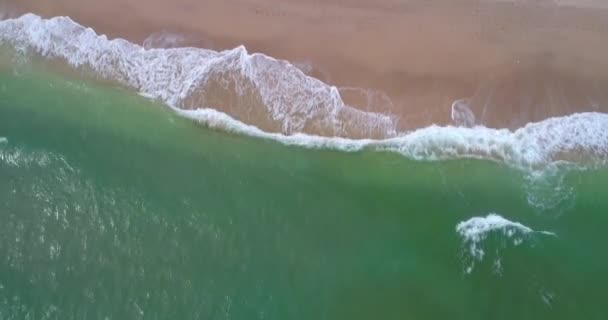 Inclinação Aérea Para Cima Revelar Delray Beach Atlantic Avenue Florida — Vídeo de Stock