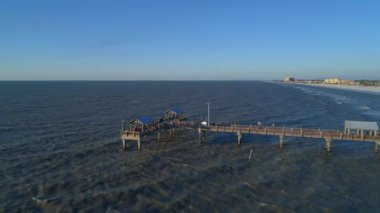 Clearwater Beach balıkçılık iskele 4k 60p