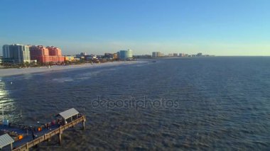 Stok video Clearwater Florida Balık tutma pier 4k 60p