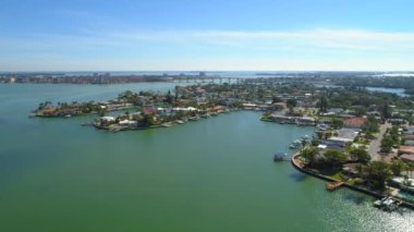 St Petersburg Emlak hava dron video 4k