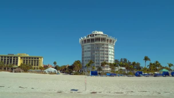 Materiał Podłoża Ruchu Pete Beach Petersburg Florydzie Usa — Wideo stockowe