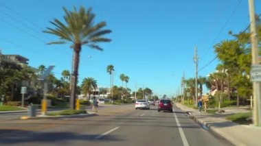 St Pete Beach Fl ABD hareket tur görüntüleri sürüş