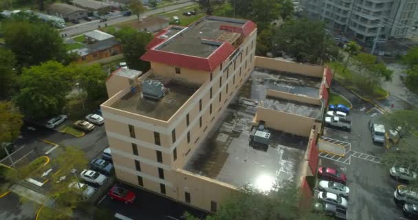 Luftbild Miami Senator Gebäude — Stockvideo