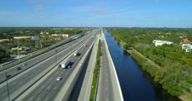 595 Fort Lauderdale Florida hava uçak video