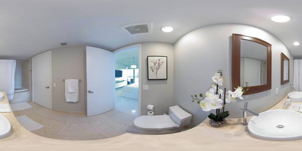 360 сферических изображений ванная комната
