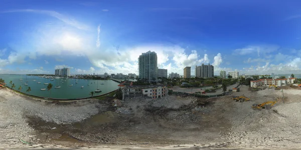 Canteiro de obras Miami Beach — Fotografia de Stock