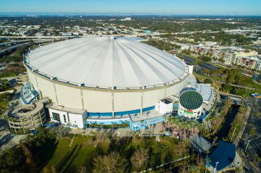 Tropicana Field sports stadium St Petersburg Florida clipart
