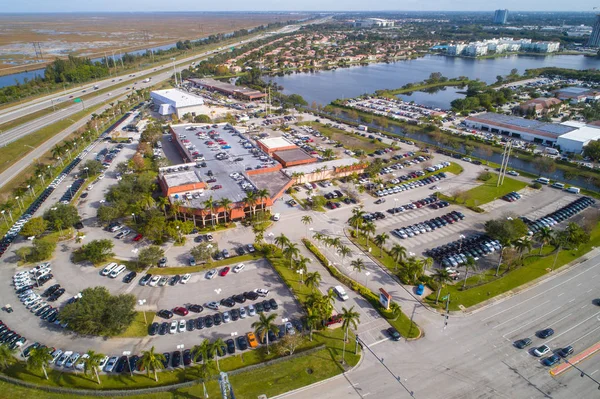 Imagem aérea de Sawgrass Ford — Fotografia de Stock